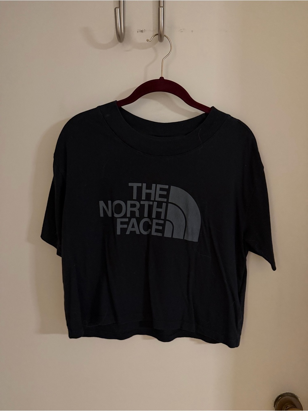 The north face black boxy loose fit soft t-shirt.